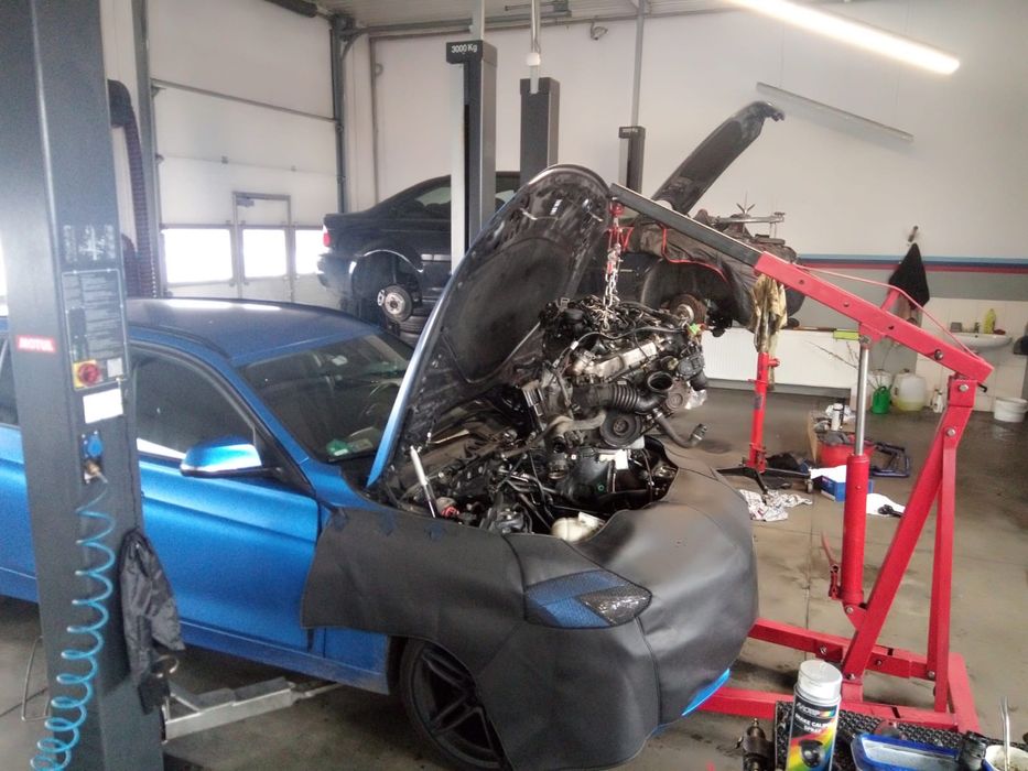 Wymiana rozrządu BMW silnik N47 e60, e90, f10, f15 gliwice, slask