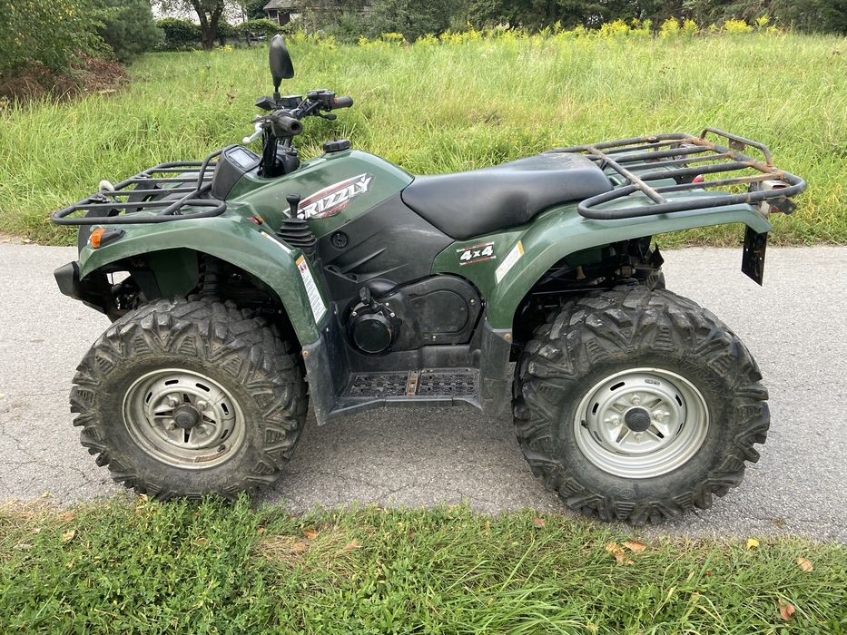 Wahacz piasta zwrotnica lewa prawa półoś lewa prawa przód grizzly 450