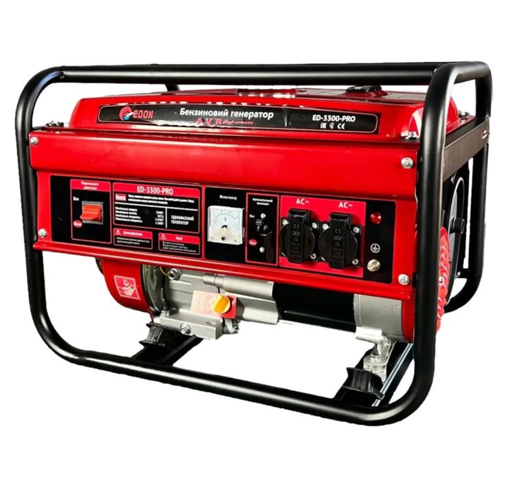 Бензиновый генератор Edon ED-3300-PRO медная обмотка