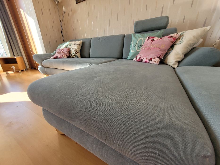 Narożnik jasny zielony/miętowy