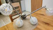 Lampa sufitowa ruchome ramiona