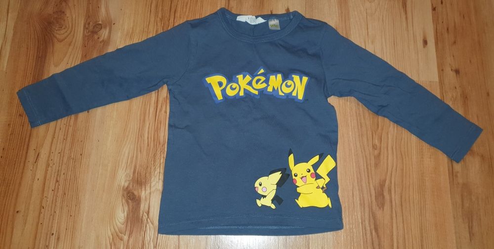 Bluzka Pokemon H&M rozmiar 98/104