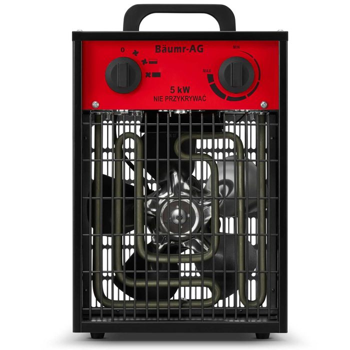 Nagrzewnica elektryczna BAUMR-AG 5kW 5000W dmuchawa farelka 400V siła