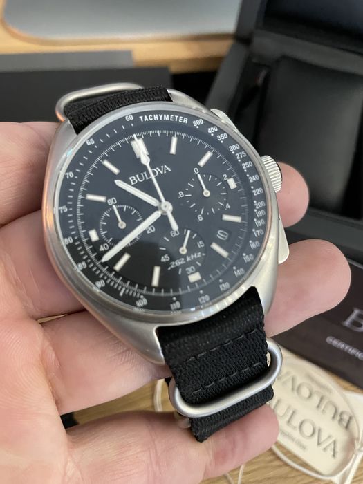Bulova Moonwatch Lunar Komplet Dodatki