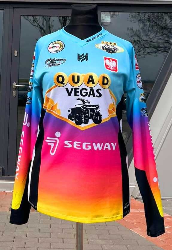 Bluza Koszulka cross Quad na quada crossa długi rękaw kolorowa