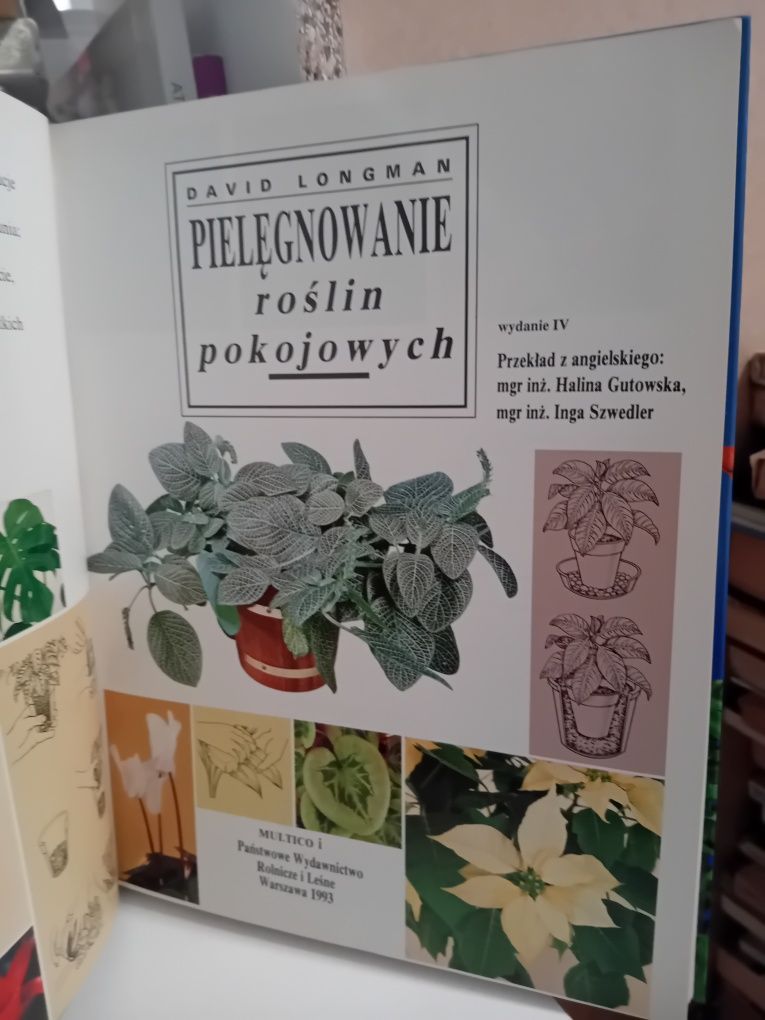 David Longman Pielęgnowanie roślin pokojowych