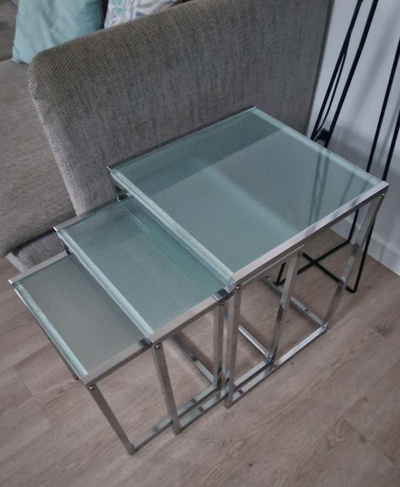 Mesas de apoio conjunto de 3