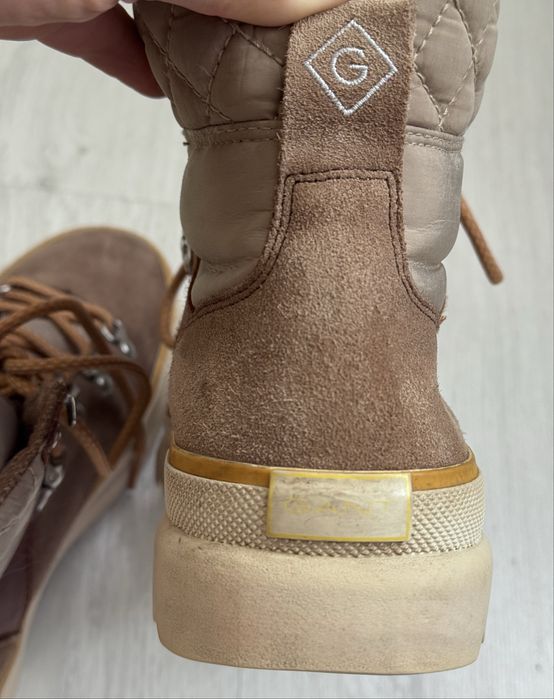 Утеплені мʼякі чоботи черевики Gant, оригінал