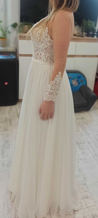 Sprzedam suknie ślubną xs/s