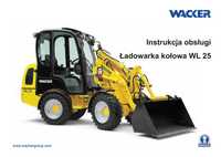 Instrukcja obsługi ładowarki Wacker WL 25 PL