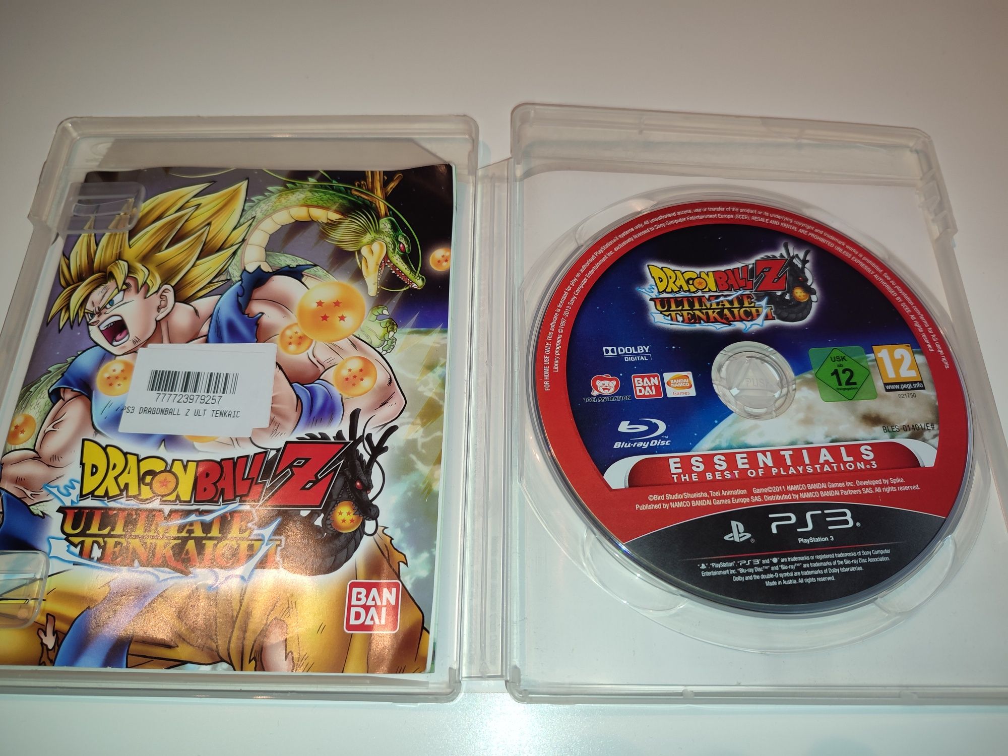 Gra Ps3 Dragonball Z Ultimate Tenkaichi gry PlayStation 3  Dragon Ball