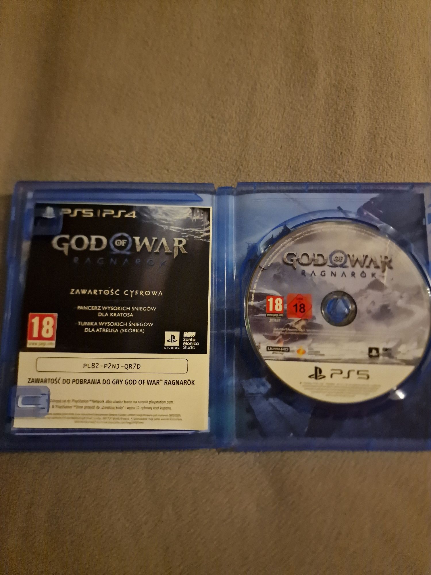 God Of War Ragnarok Gra na Ps5