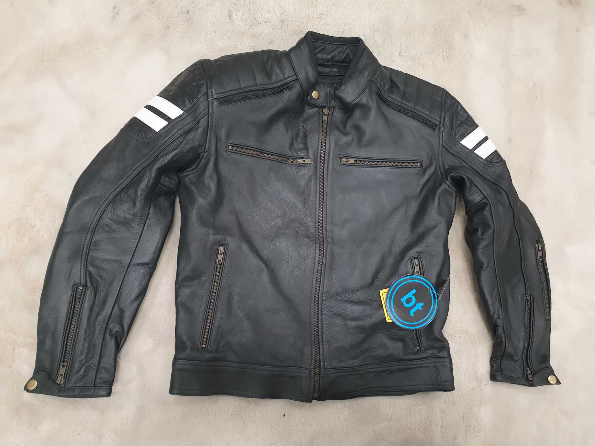 Kurtka motocyklowa  skórzana 50 Eur  M na choppera caferacer , classic