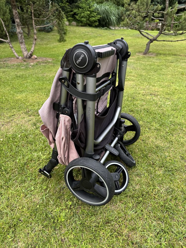 Wózek spacerowy espiro wave + dodatki