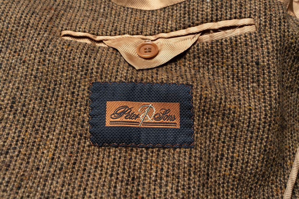 PETER & SONS Tweed Wool Jacket твідовий піджак [Bmh016512]