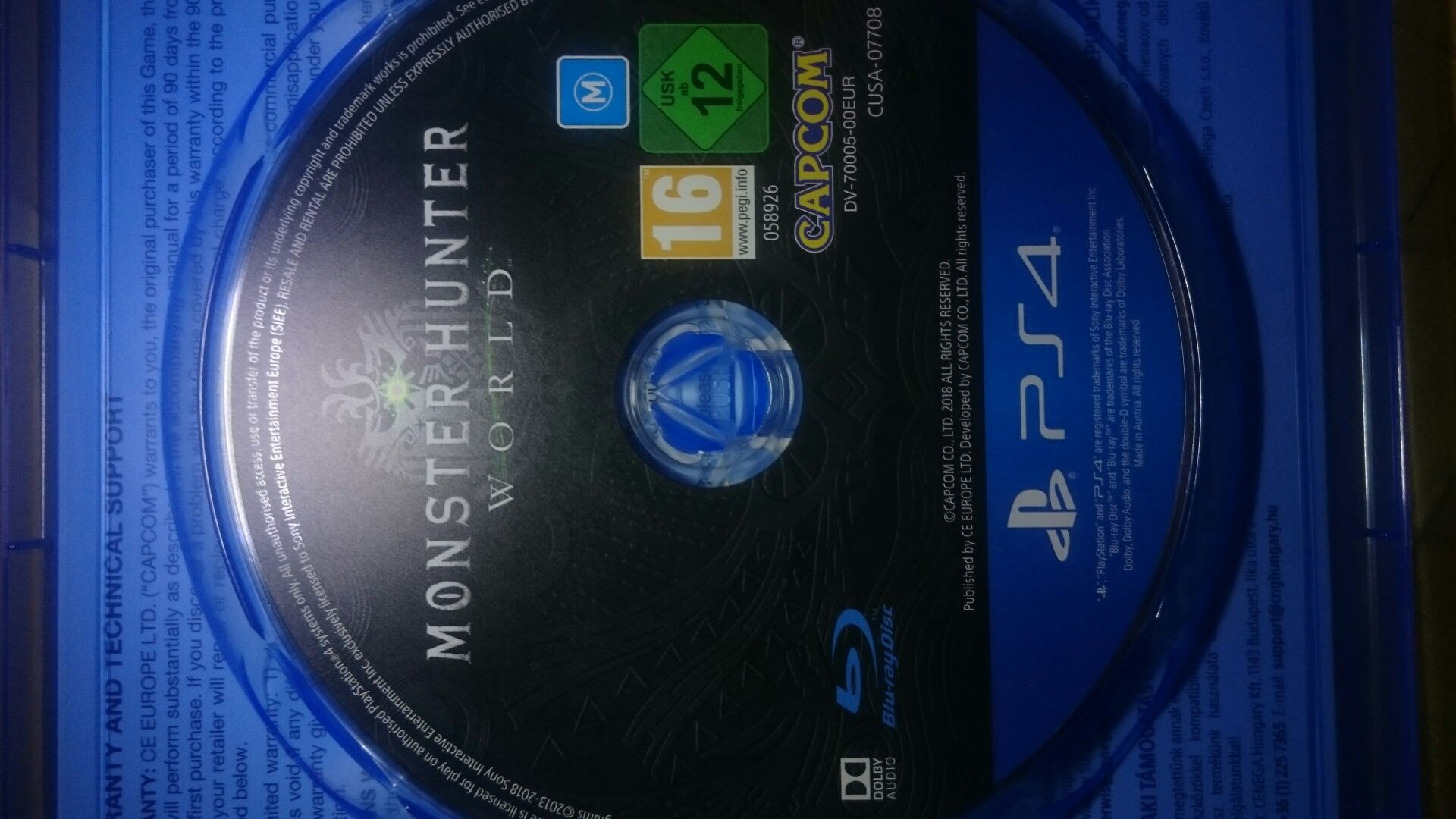 Gra Monster Hunter World PS4 polska wersja playstation 4 gta