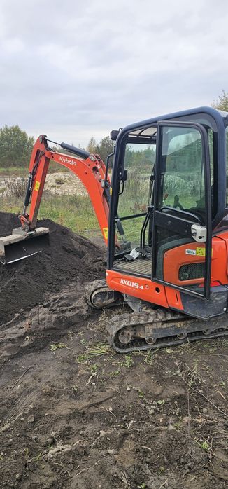 Usługi minikoparką,koparkoładowarką, utwardzanie terenu, brukarstwo,