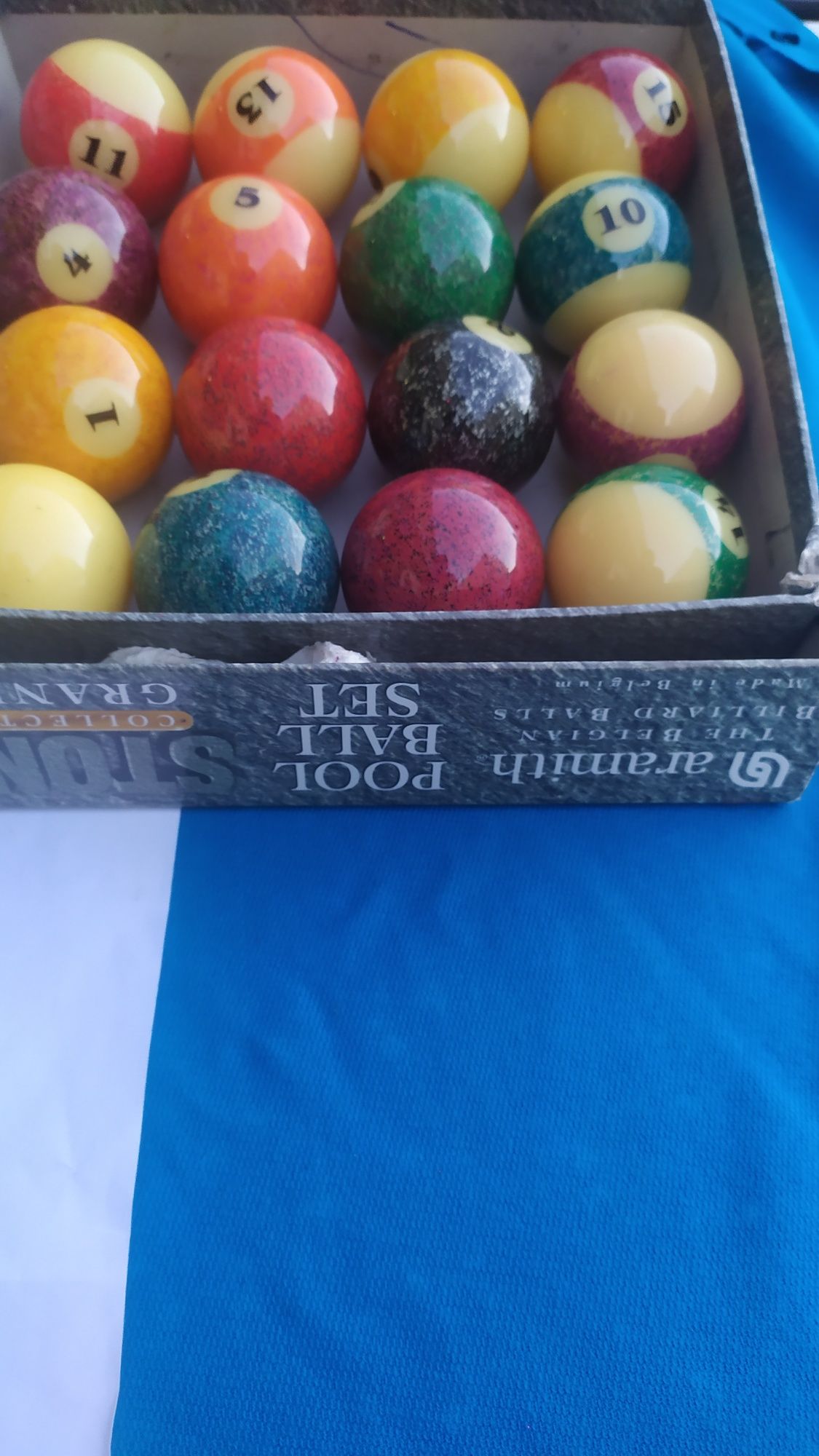 Bolas de snooker semi novas