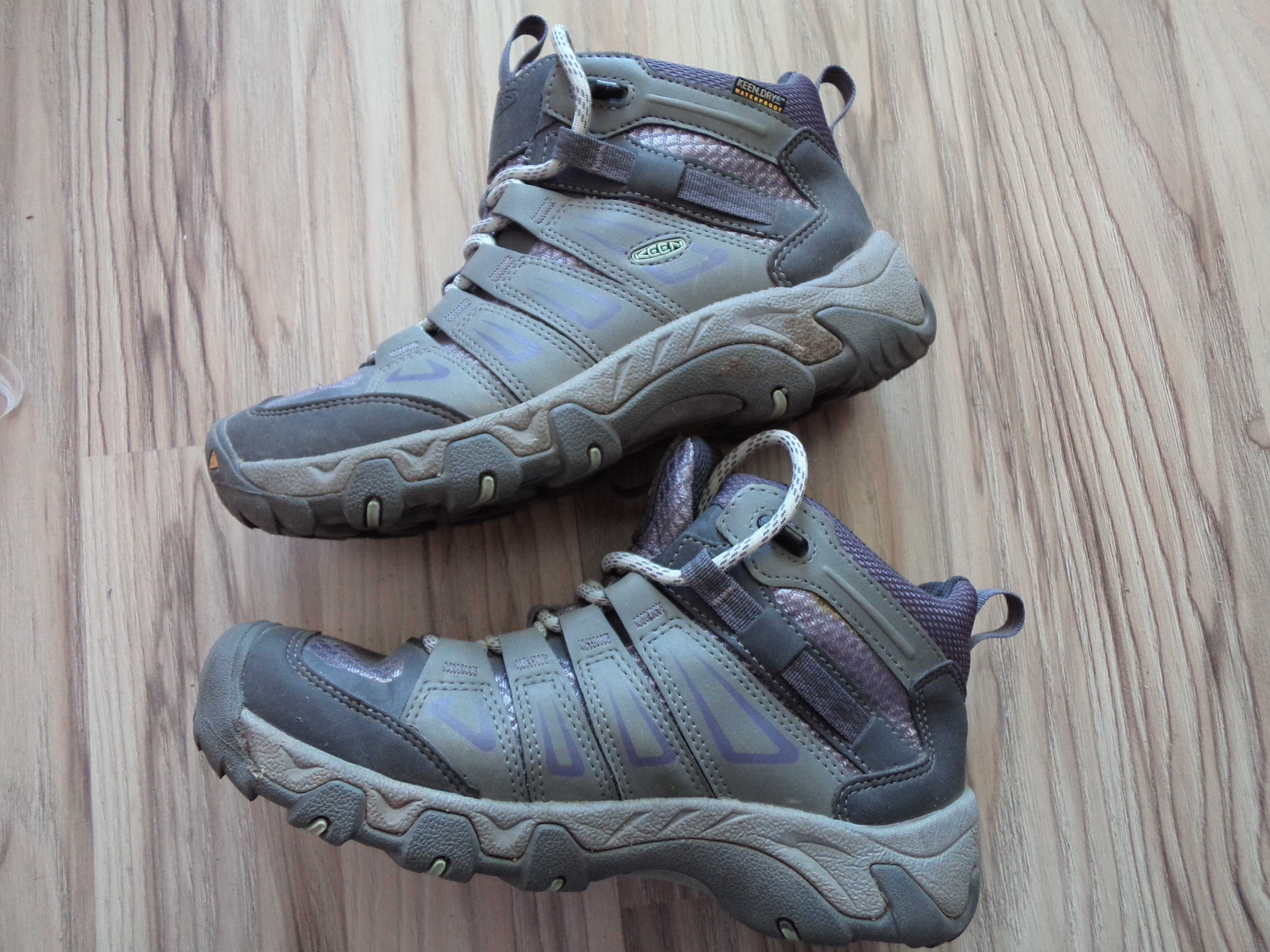 Buty trekingowe Keen 37 damskie wysokie waterproof 23,5 cm