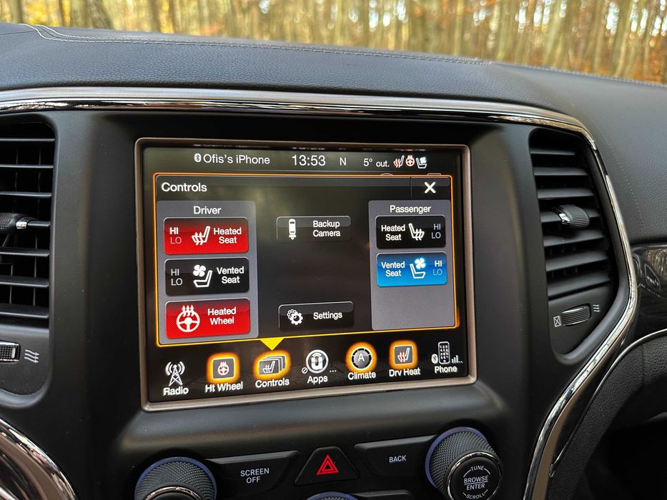 Jeep Grand Cherokee 2017 5.7Hemi Overland Пневмо