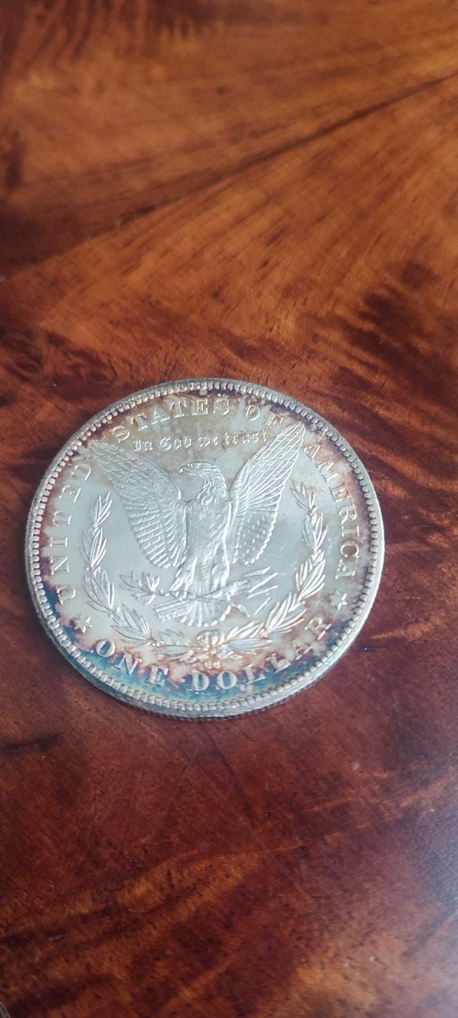 1 dolar srebro USA 1878cc , one dollar , Rarytas , Morgan Carson City