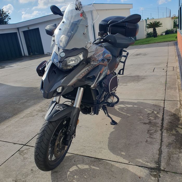 Benelli trk 502 bom estado com extras.