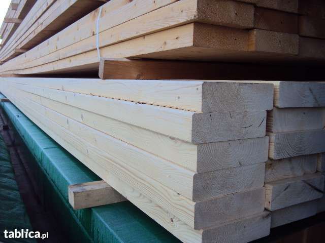 Drewno konstrukcyjne 45x220mm klasa C24 świerk drewno skandynawskie