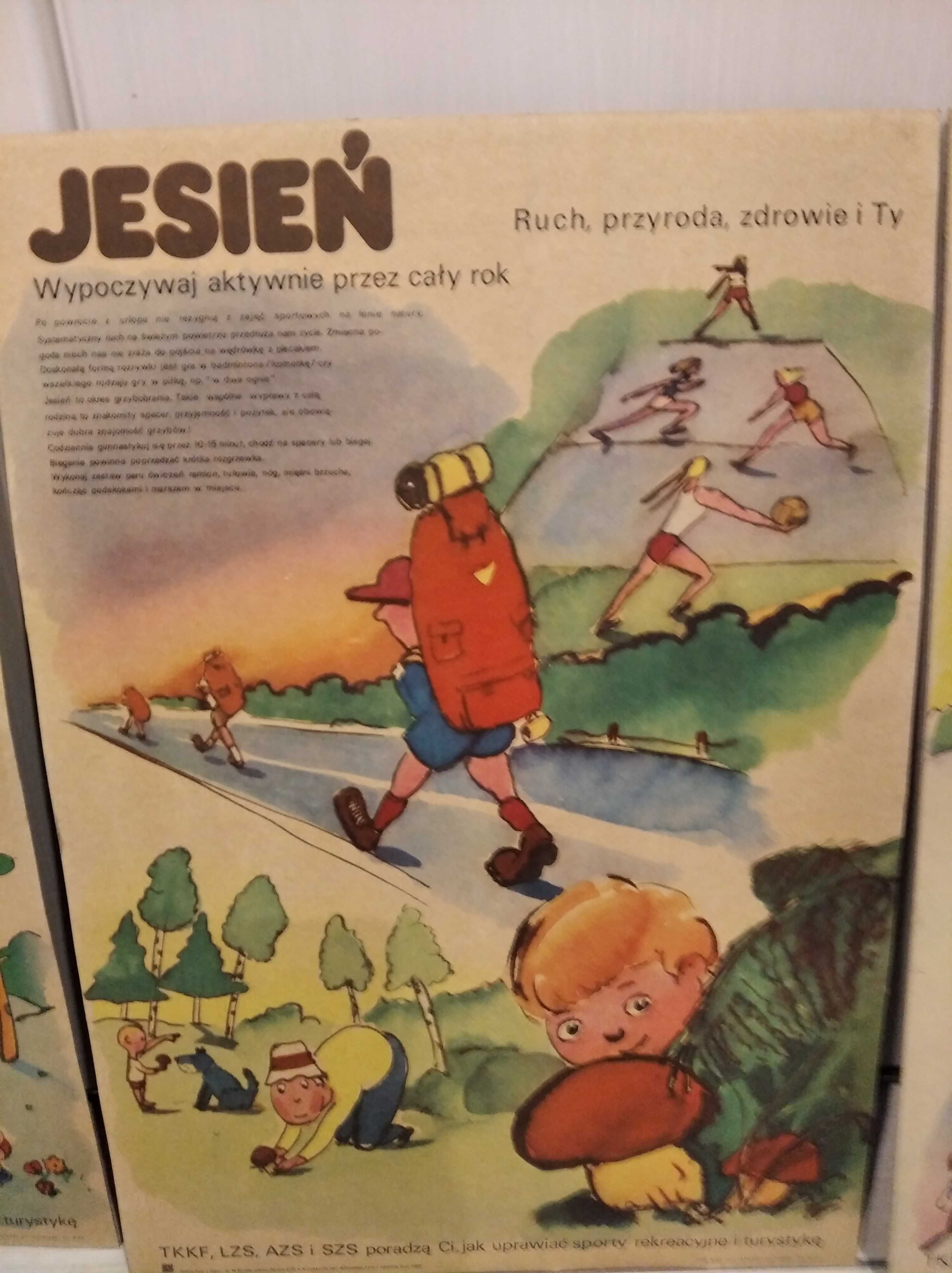 PRL Tablice tekturowe 1983r