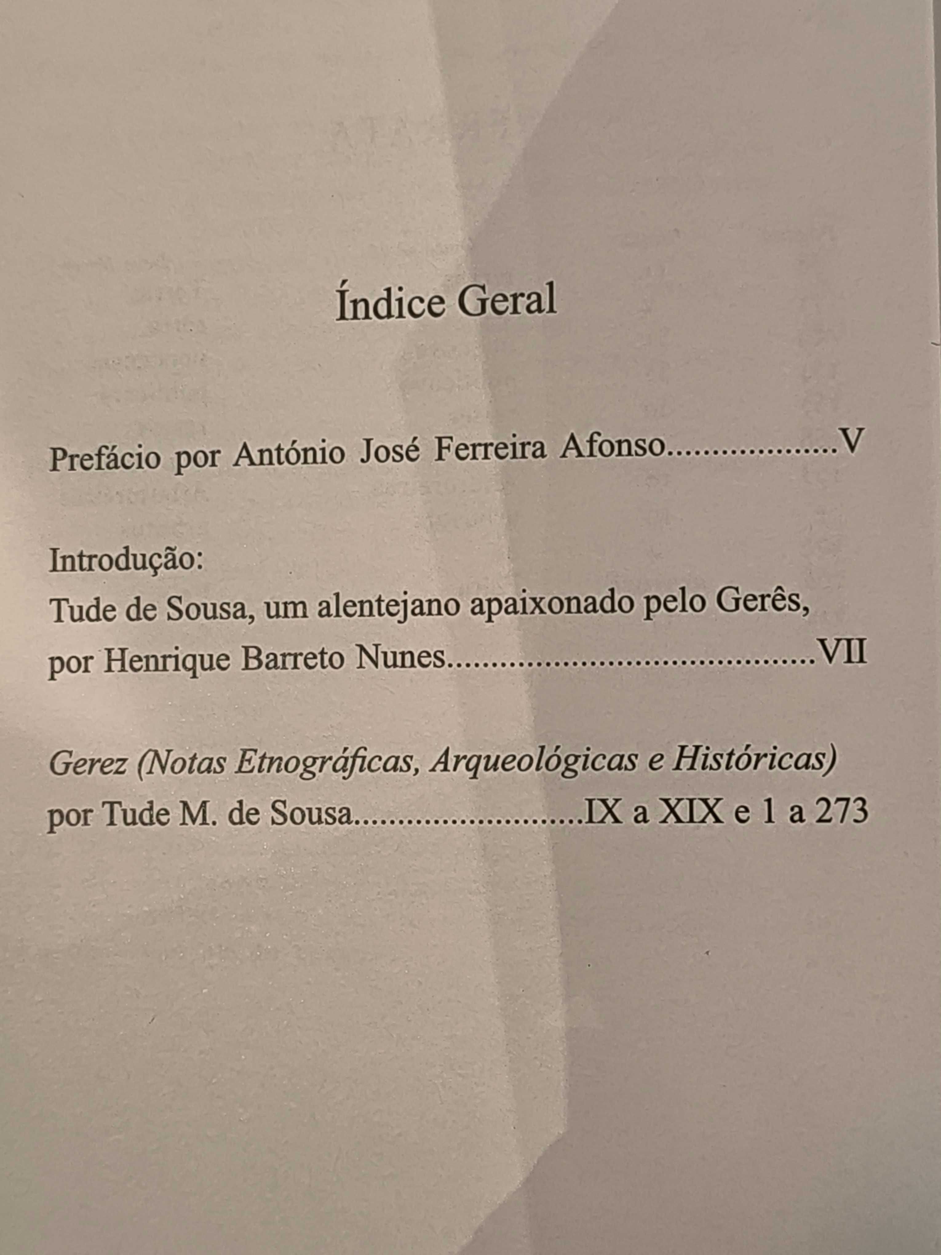 GEREZ -Notas etnográficas, arqueológicas e históricas
TUDE M. DE SOUSA
