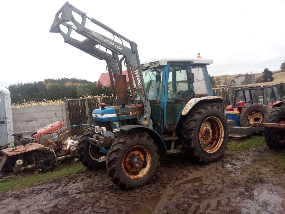 Ford 5610 ciągnik 4x4 tur Veto z turem jak John Deere 2040 Renault