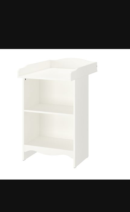 Vende-se trocador/estante branca Ikea