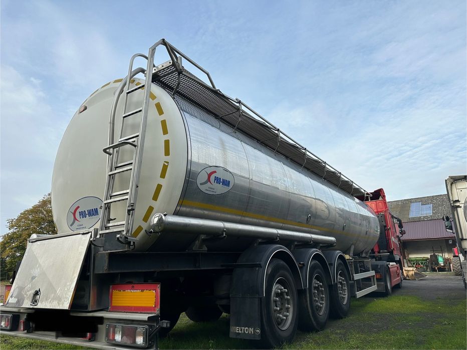 Cysterna Pro-Wam do przewozu płynnych środków spożywczych