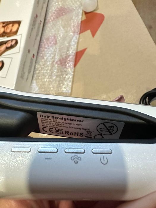 Паровий професійний випрямляч плойка для волосся парова