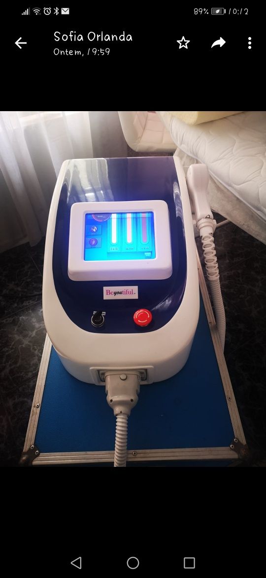 Máquina laser díodo