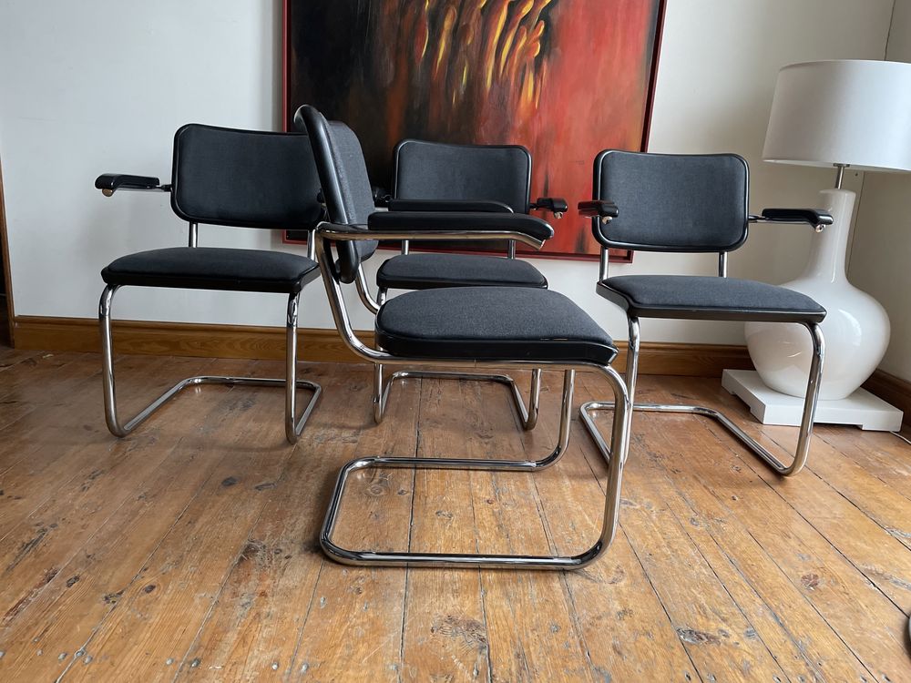 Thonet S64 Marcel Breuer Bauhaus krzesło po renowacji