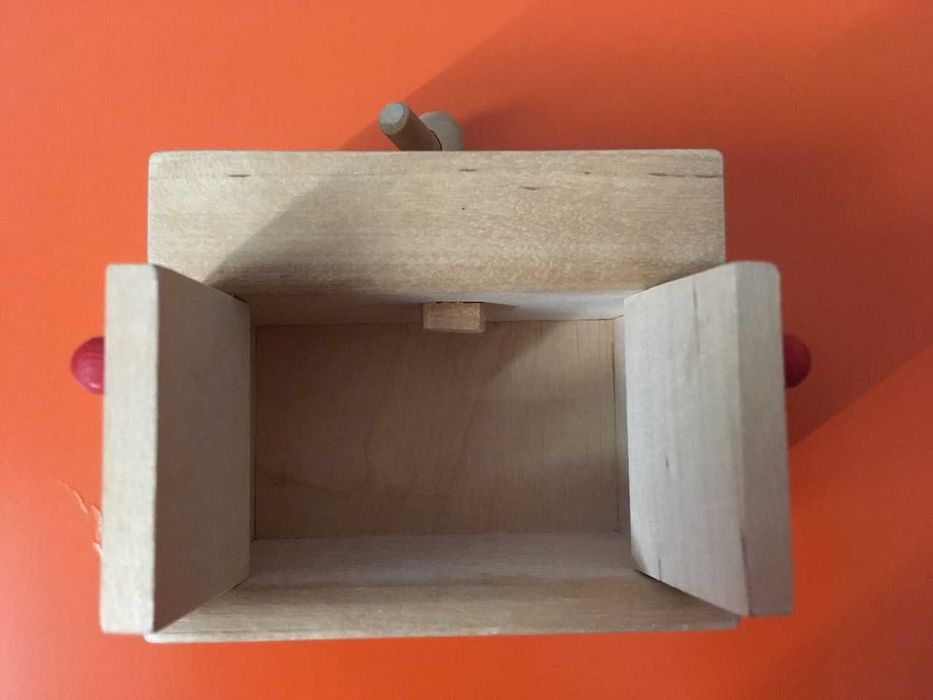 Mebelki dla lalek umywalka drewniana