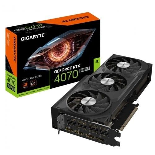 Відеокарта Gigabyte GeForce RTX 4070 SUPER WINDFORCE OC 12288MB (GV-N4