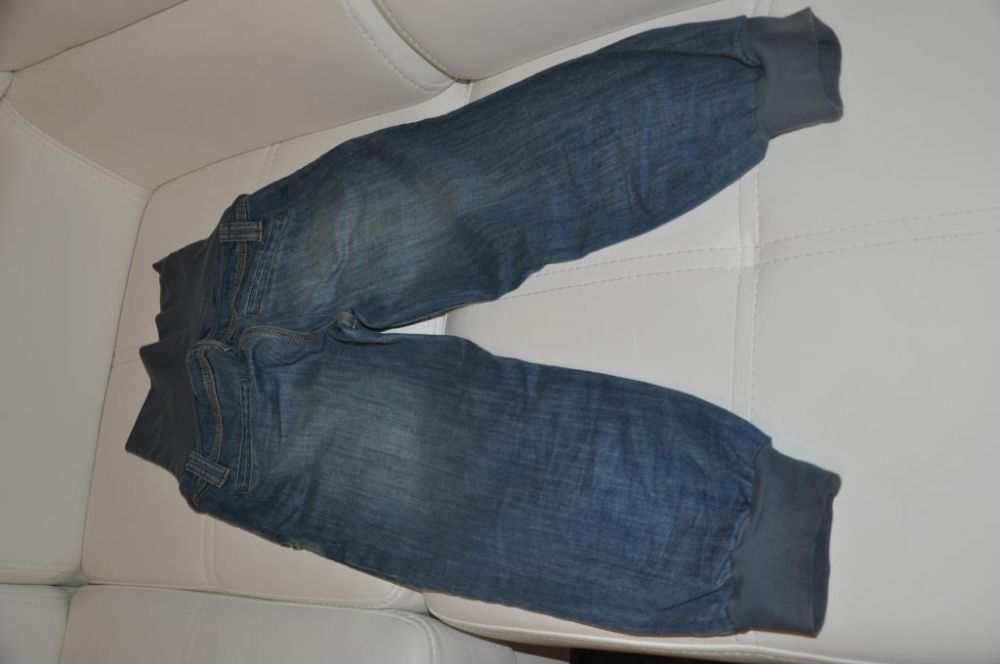 Rybaczki ciążowe jeansowe rozm. S 9fashion indygo