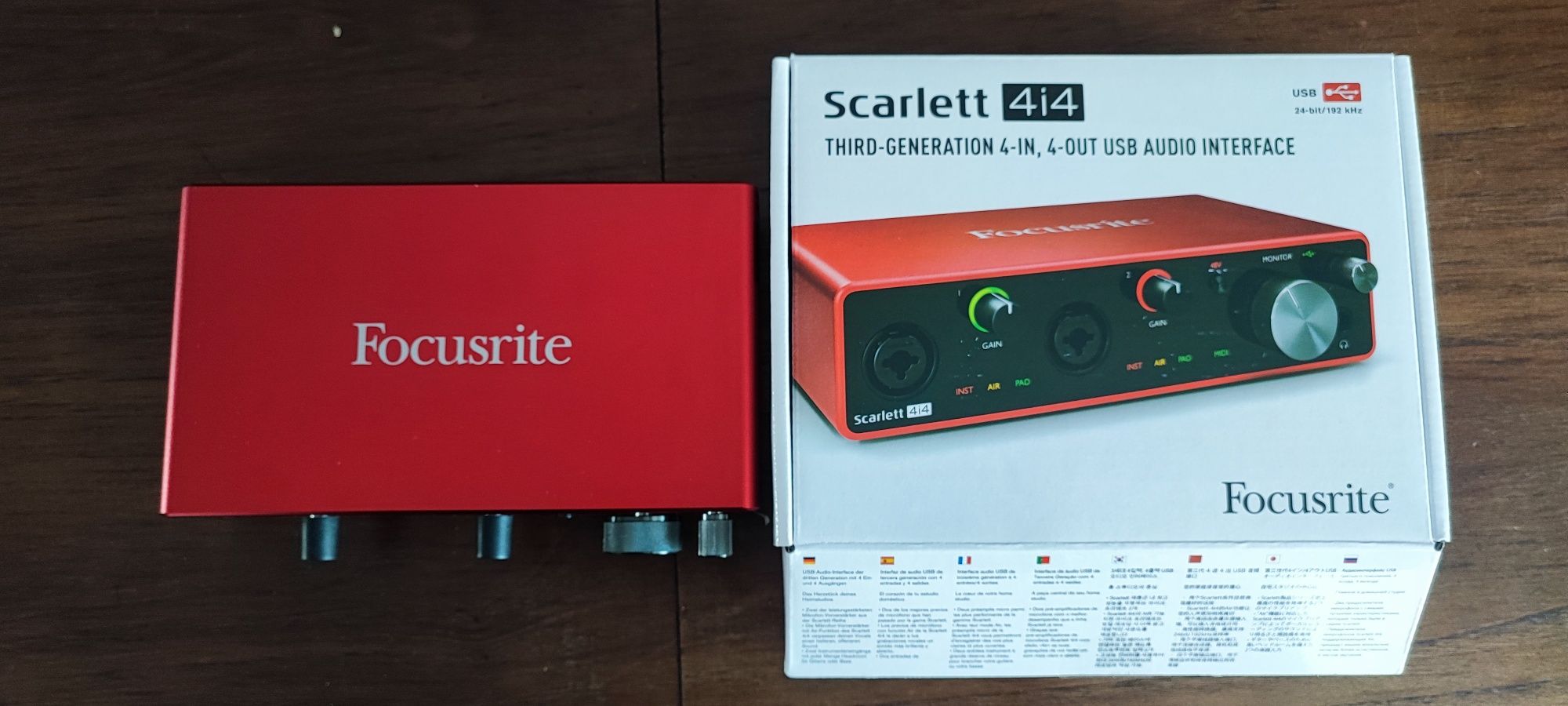 Focusrite Scarlett 4i4 (3rd gen)