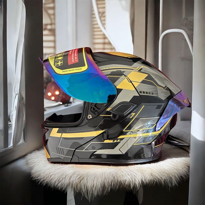 ATENÇÃO PROMOÇÃO Capacetes para Moto Homem e Mulher, Capacete Off...