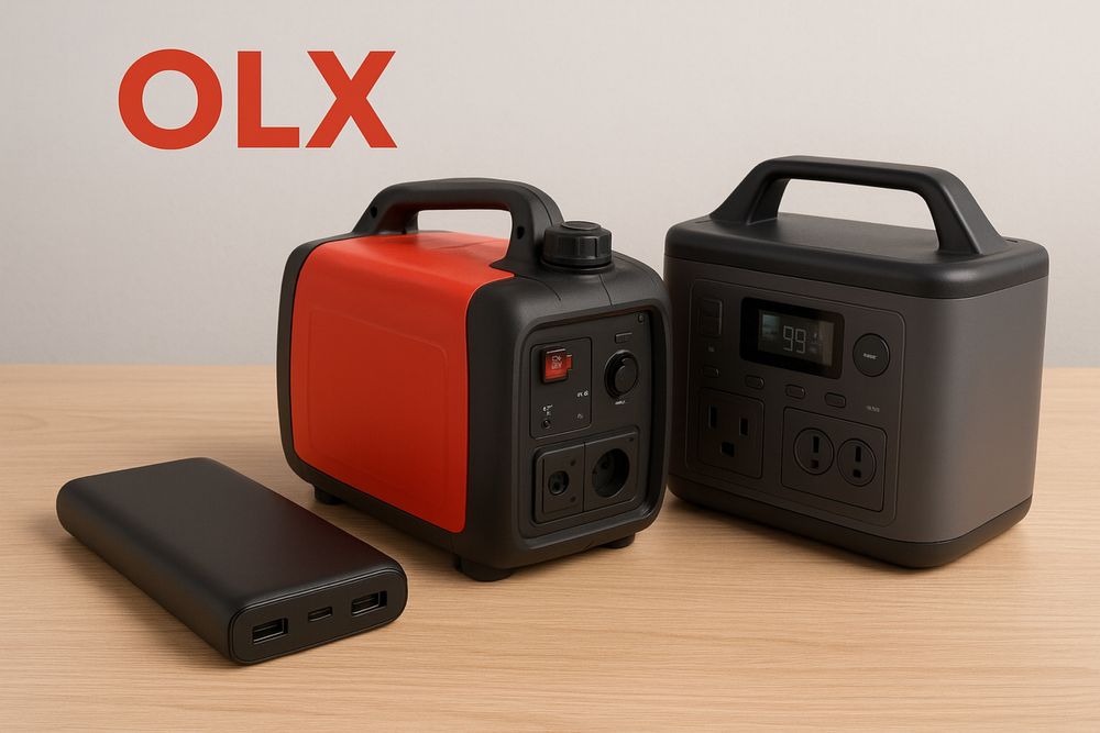 Купуй з Европи! Павербанки, зарядні станціі, генератори.