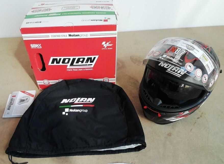 CAPACETE Nolan N87 Carnival N-Com