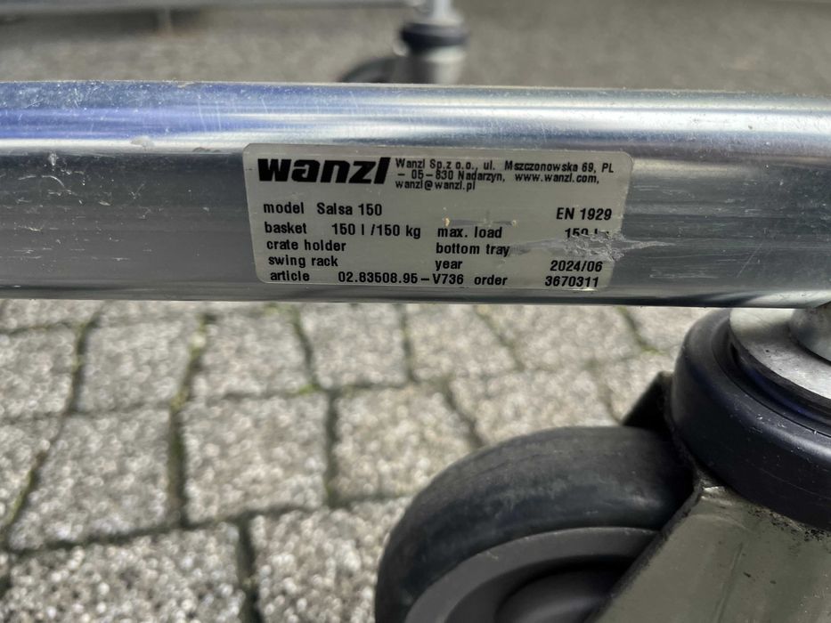 Wózek sklepowy Salsa 150 WANZL