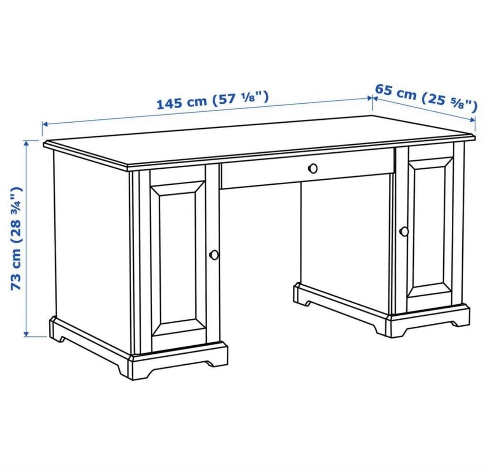 Biurko liatorp ikea