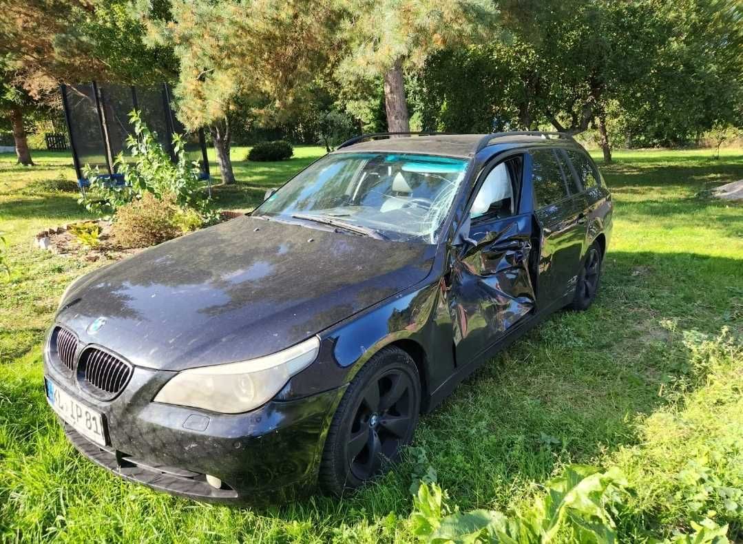 Bmw e61 535d bi turbo 272km Schwarz 2 EUROPA! CZĘŚCI