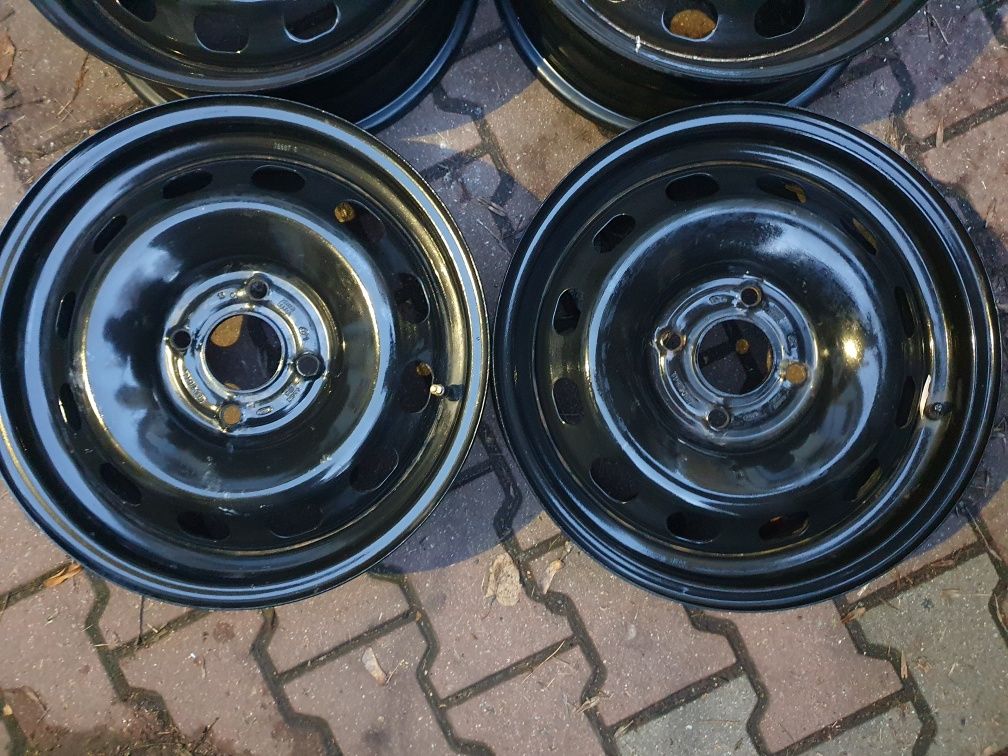 Oryginalne Felgi Stalowe 15" Ford Fiesta MK8 4x108 ET45+ Czujniki