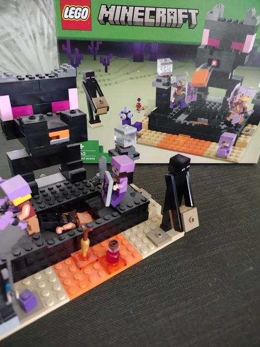 Lego Minecraft arena endu