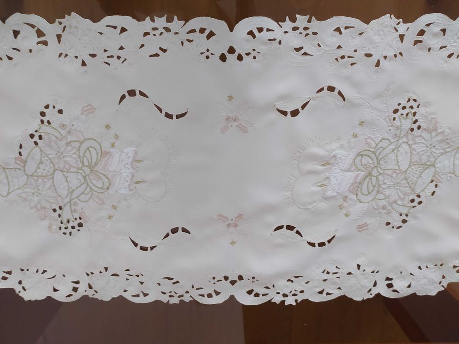 mały obrus świąteczny 37x85