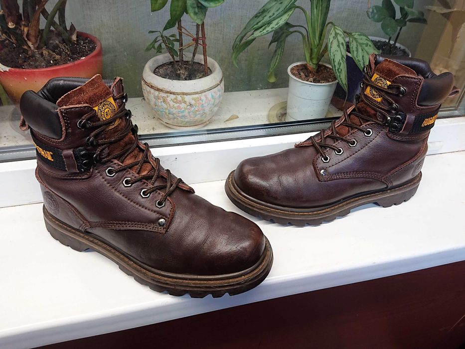 Прочные трекинговые кожаные ботинки "Rugged Trail ®" ОРИГИНАЛ 42 р.