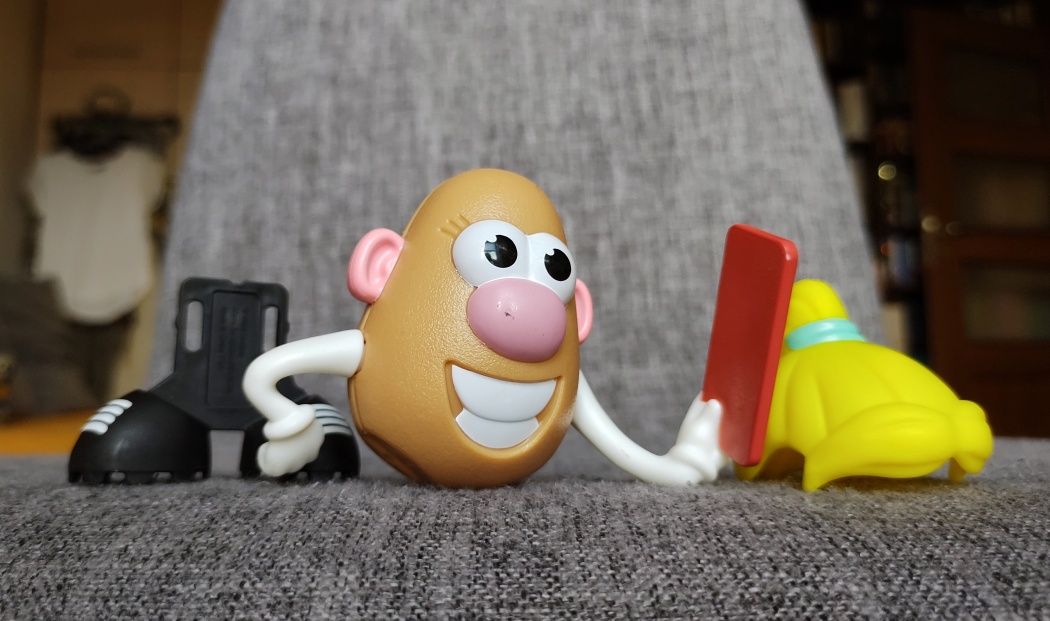 Mini ziemniak, bulwa, Toy Story, Mrs. Referee. Zabawka kreatywna.